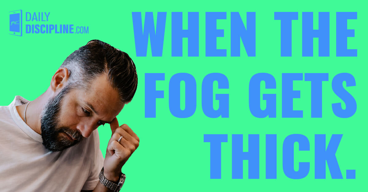 Keep your feet on the ground.